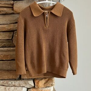 H&M brown toddler sweater